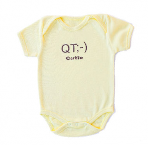 Text Message Baby Onesies – For the Wee Geeks
